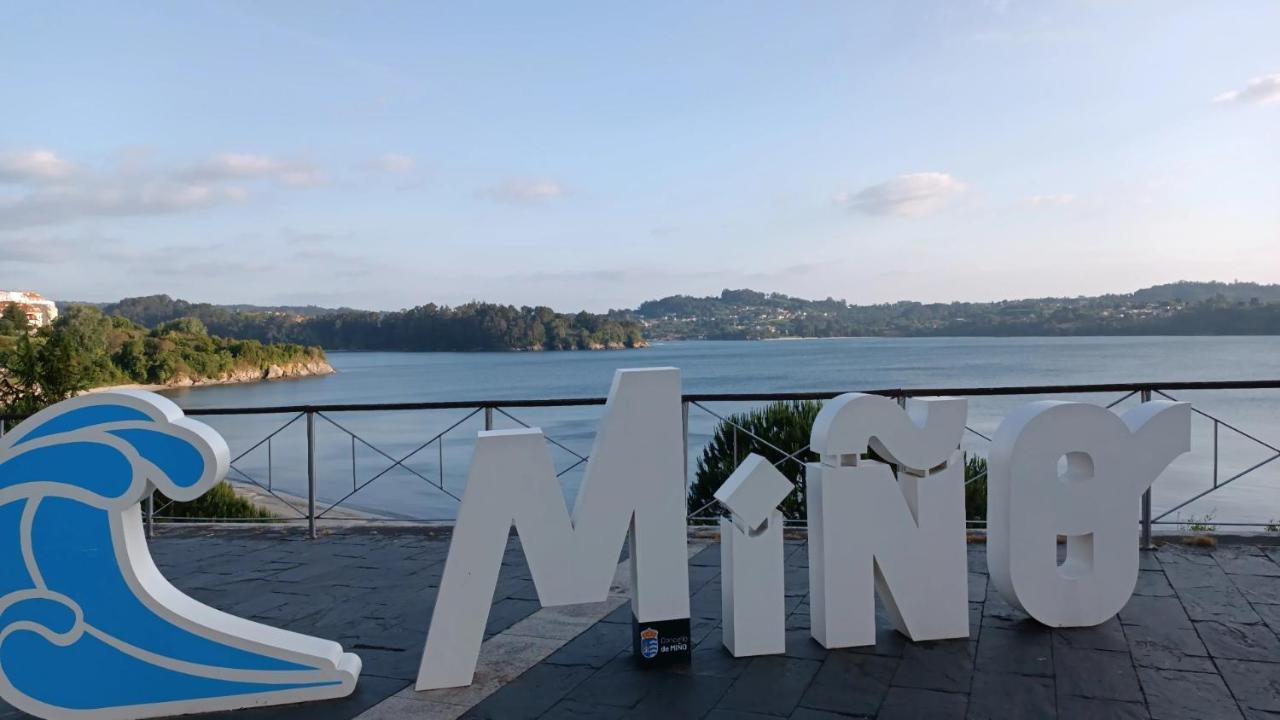Salseirazo - Playa A Ribeira Mino Lejlighed Eksteriør billede